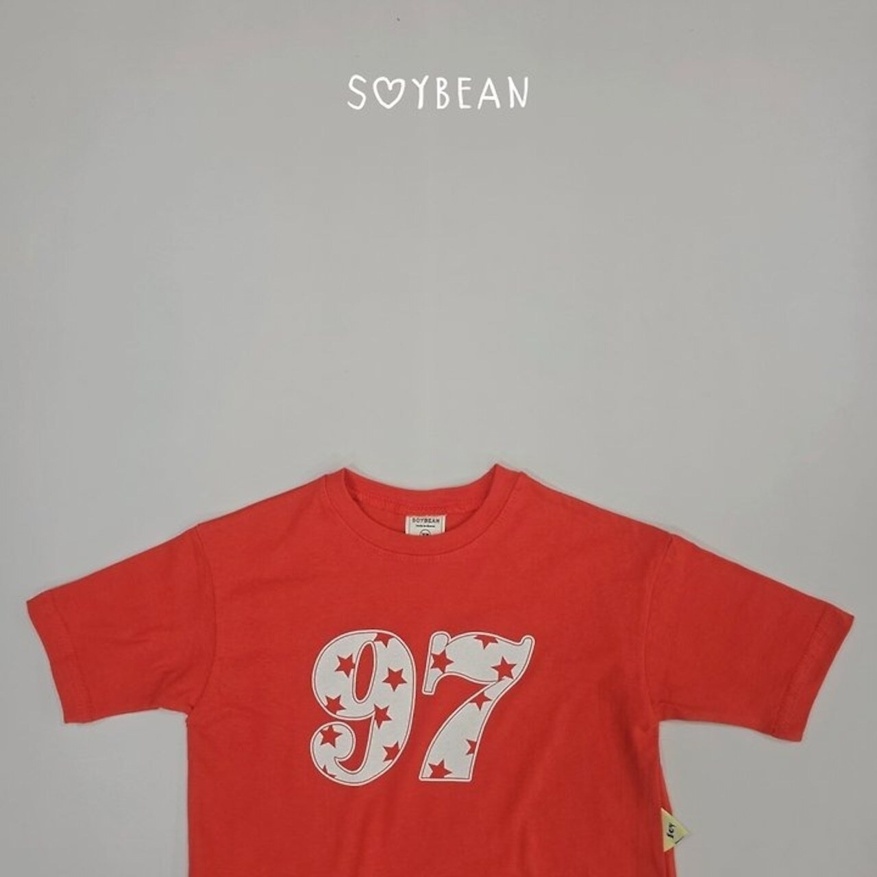 韓国子供服 / 26Autumn / soybean / 97ナンバー Tシャツ / キッズ服 / ジュニア服 / 秋服 *XS~JM*