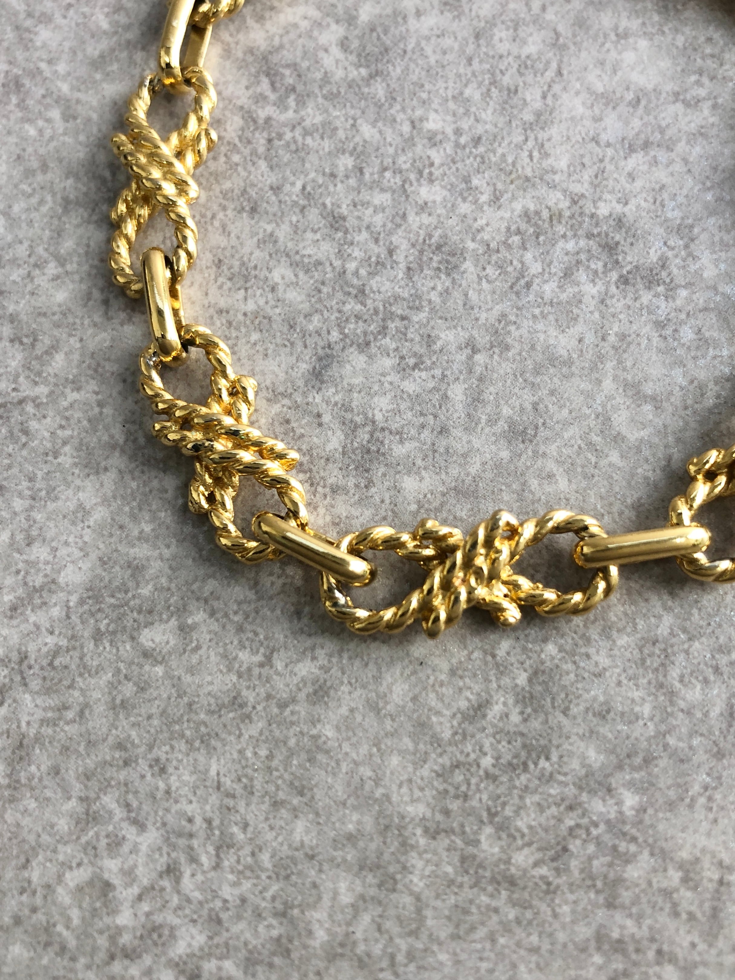 CELINE セリーヌ ブレスレット ゴールド トリオンフ vintage