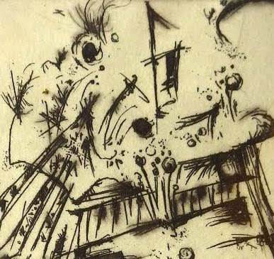 銅版画 ピアノ『前奏曲』 | hitomi endo printing