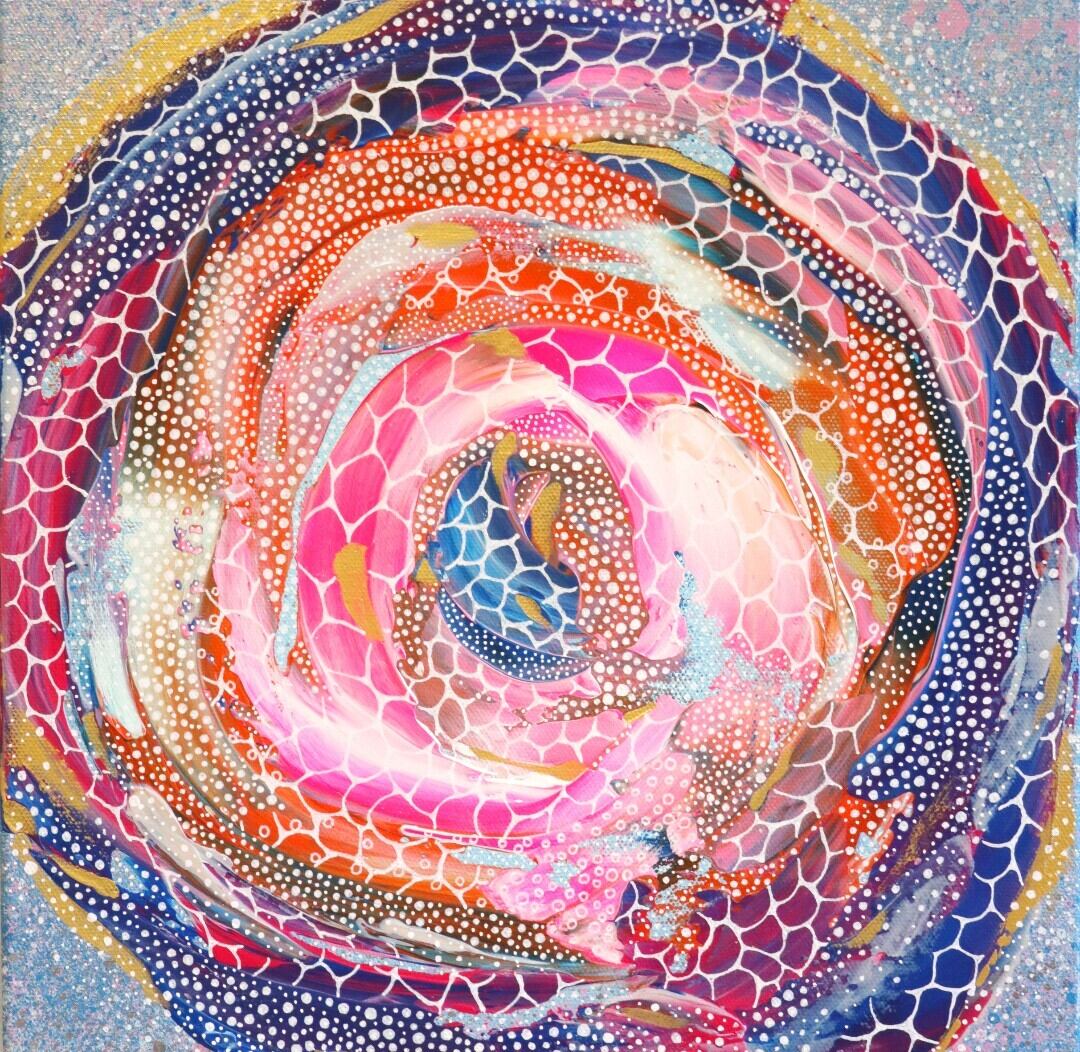 I am hereシルクスクリーン作品No.7 | SAKI OTSUKA SHOP