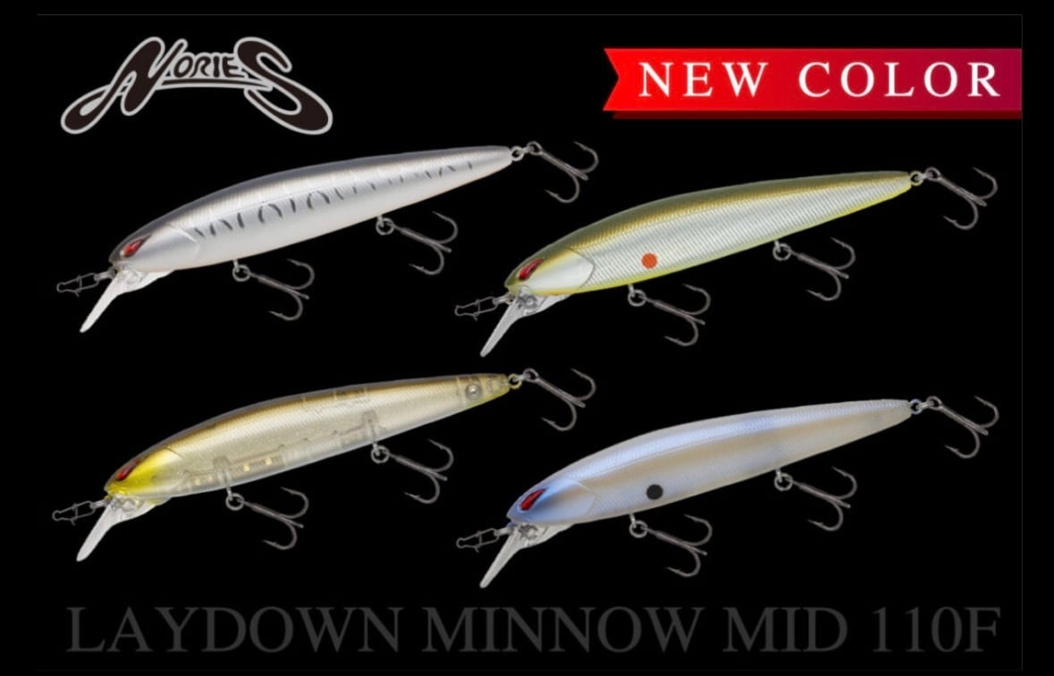 NORIES LAYDOWN MINNOW MID 110/レイダウンミノー ミッド 110 | Lure