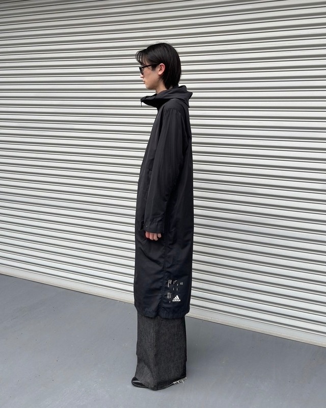 adidas super long nylon coat