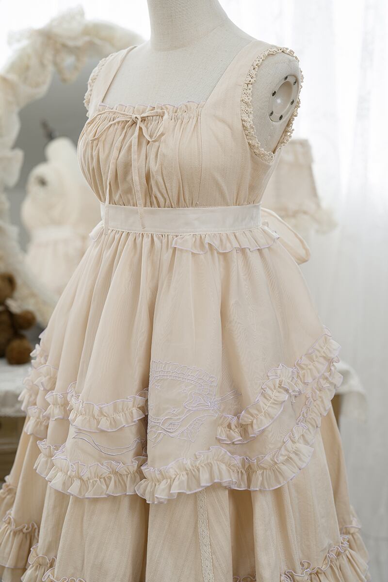 スイートドリーム 刺繍エプロン | HoshibakoWorks