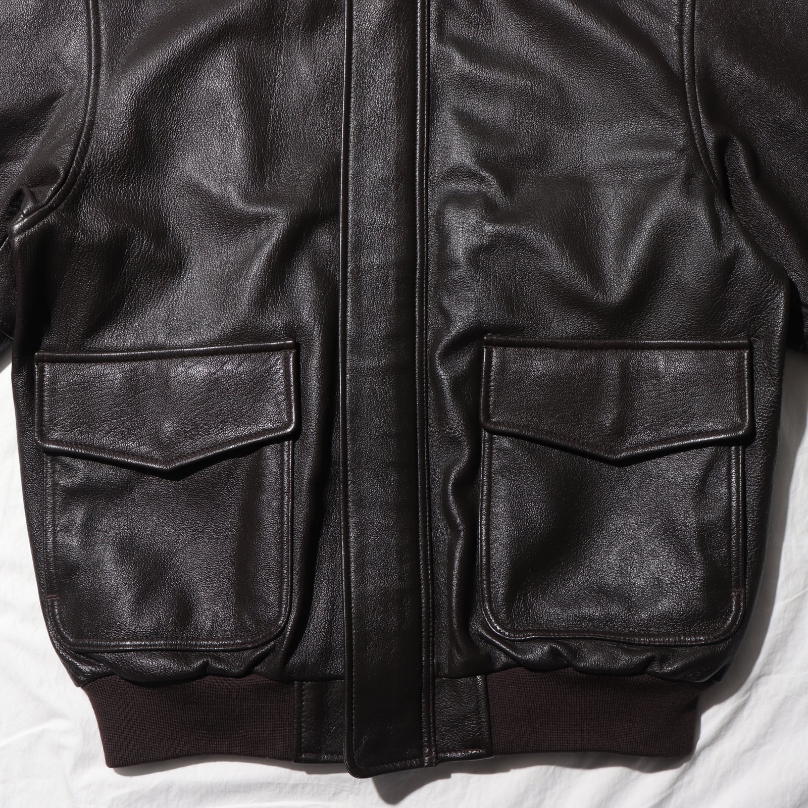 Mint L USA L.L.Bean A-2 山羊革 レザージャケット エルエル Mint L USA L.L.Bean A-2 山羊革 レザージャケット エルエル