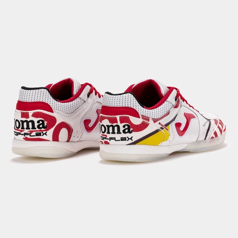 joma / TOP FLEX 2662 ELPOZO WHITE RED INDOOR【SPECIAL EDITION