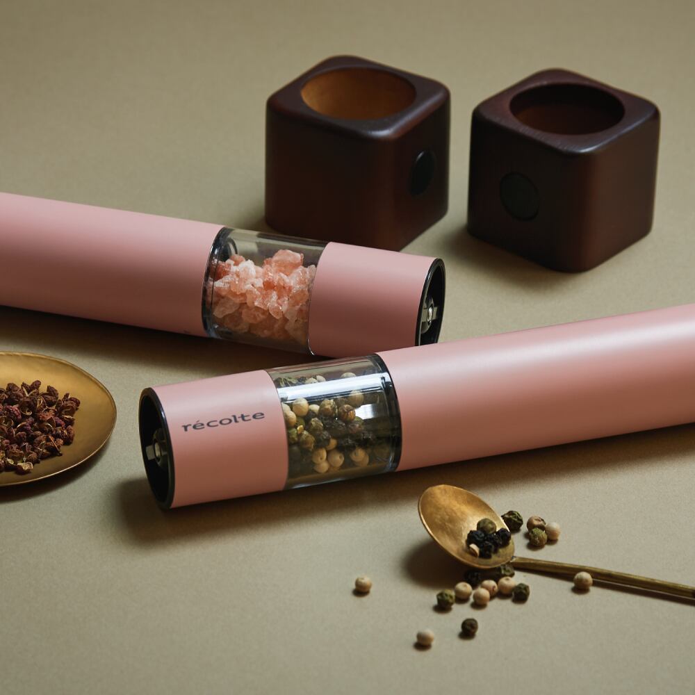 ノベルティ付き】［限定カラー］レコルト 電動 ソルト＆ペッパー