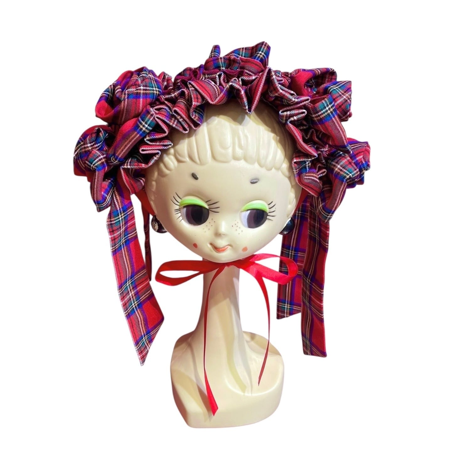 ローズリボンヘッドドレス　RED