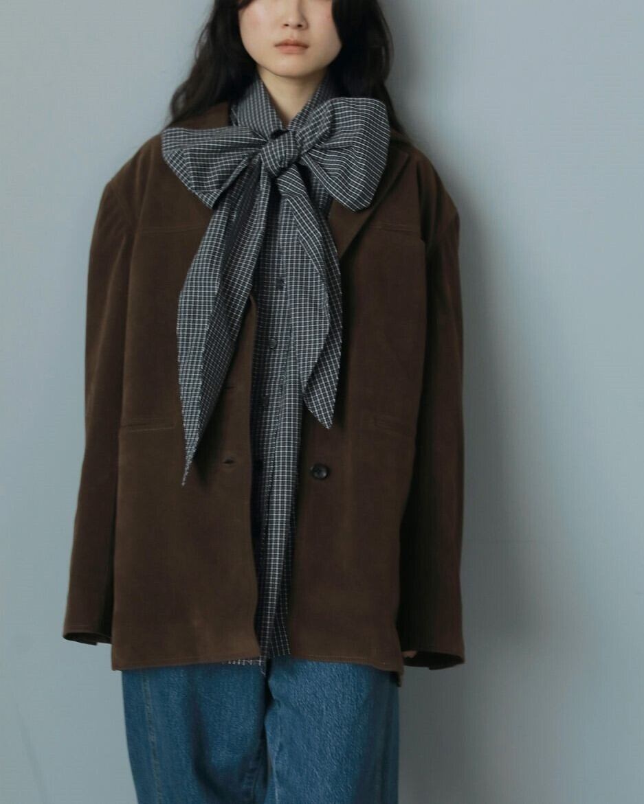 anuke(アンヌーク) Eco Suede Jacket | サウスオレンジ｜メンズ
