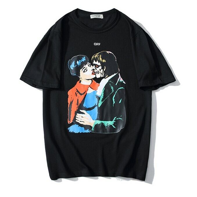 全2色 Tシャツ カットソー プリント カジュアル ストリート 