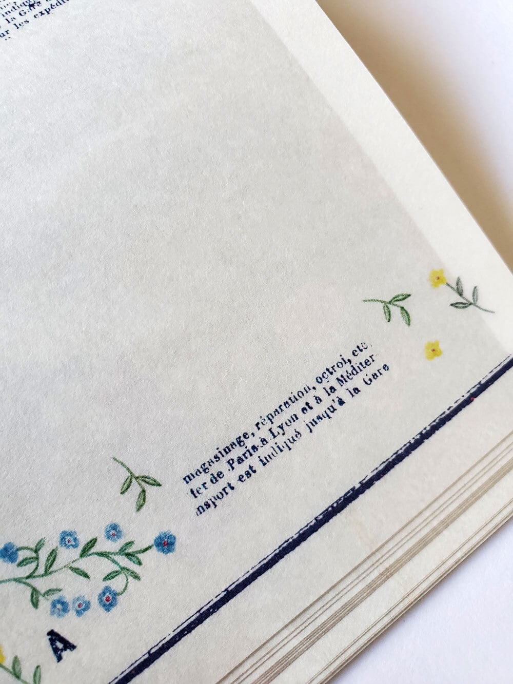 ヨハク メモ帳 22 ショクブツズカン M-153 | hacohalu 紙雑貨