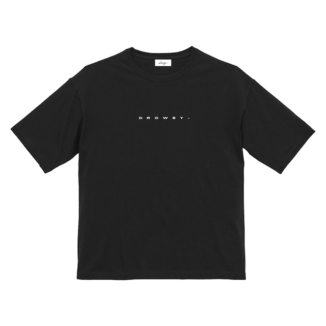 drowsy.. SIMPLE LOGO CT FRONT TEE / 22SS / BK