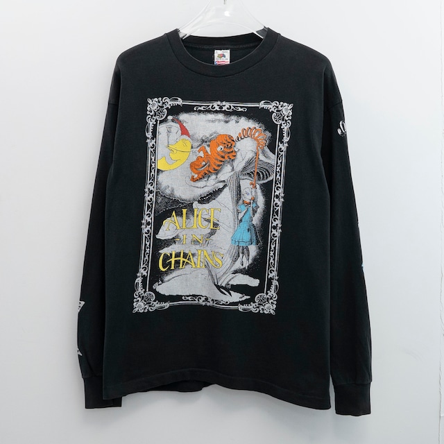 Alice In Chains " Wonderland L/S Tee " FOTL L【A6-23】