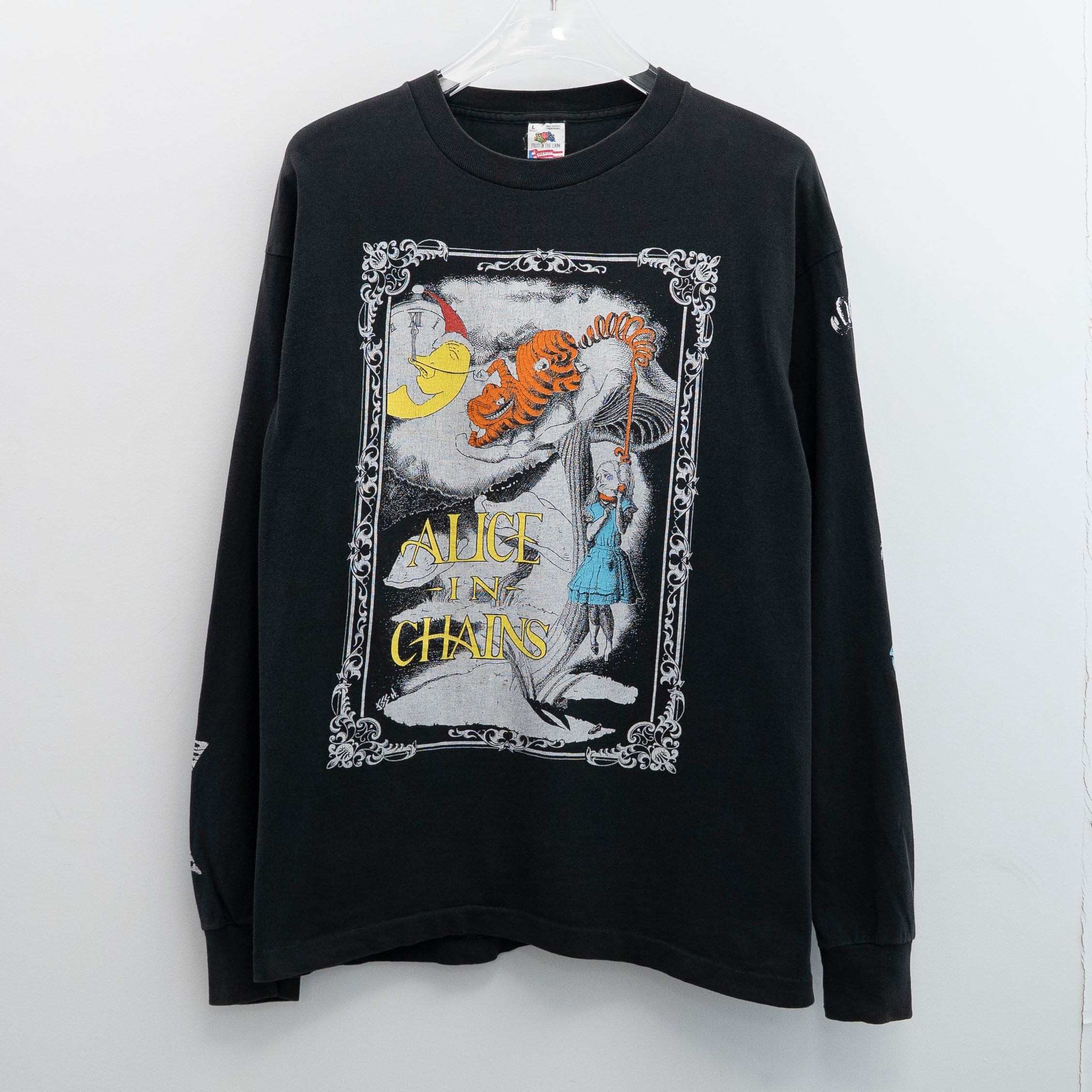 Alice In Chains " Wonderland L/S Tee " FOTL L【A6-23】