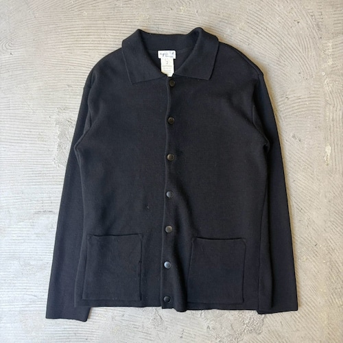 agnes b. / knitted shirt （Made in france）