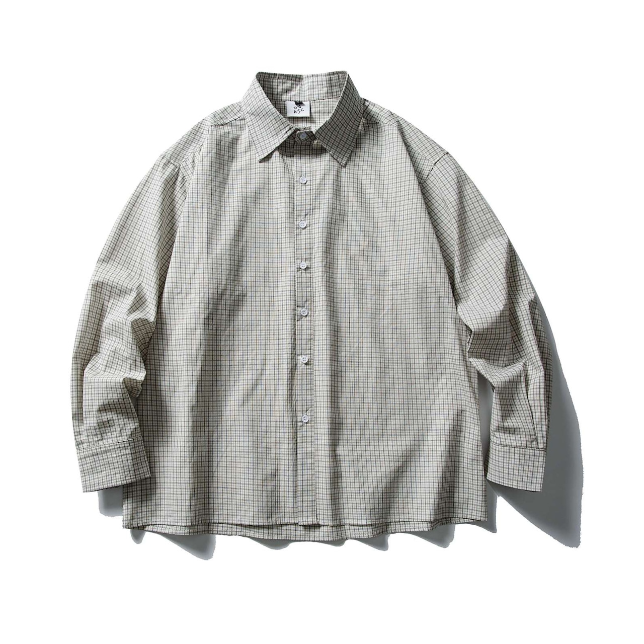 ワイドグリッド オーバーシャツ R3020