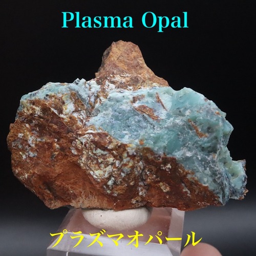 自主採掘！プラズマオパール 47.5g OP128 原石 天然石 鉱物　パワーストーン