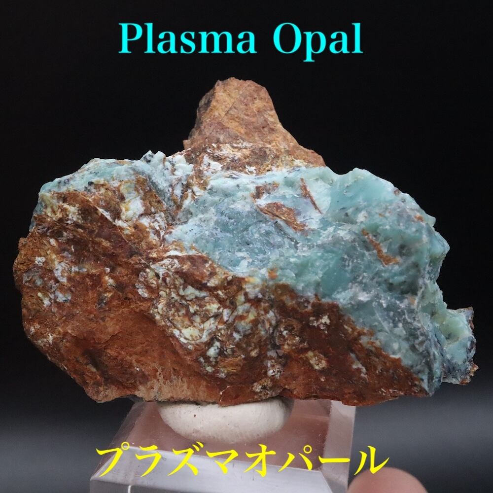 自主採掘!プラズマオパール 47.5g OP128 原石 天然石 鉱物 パワーストーン
