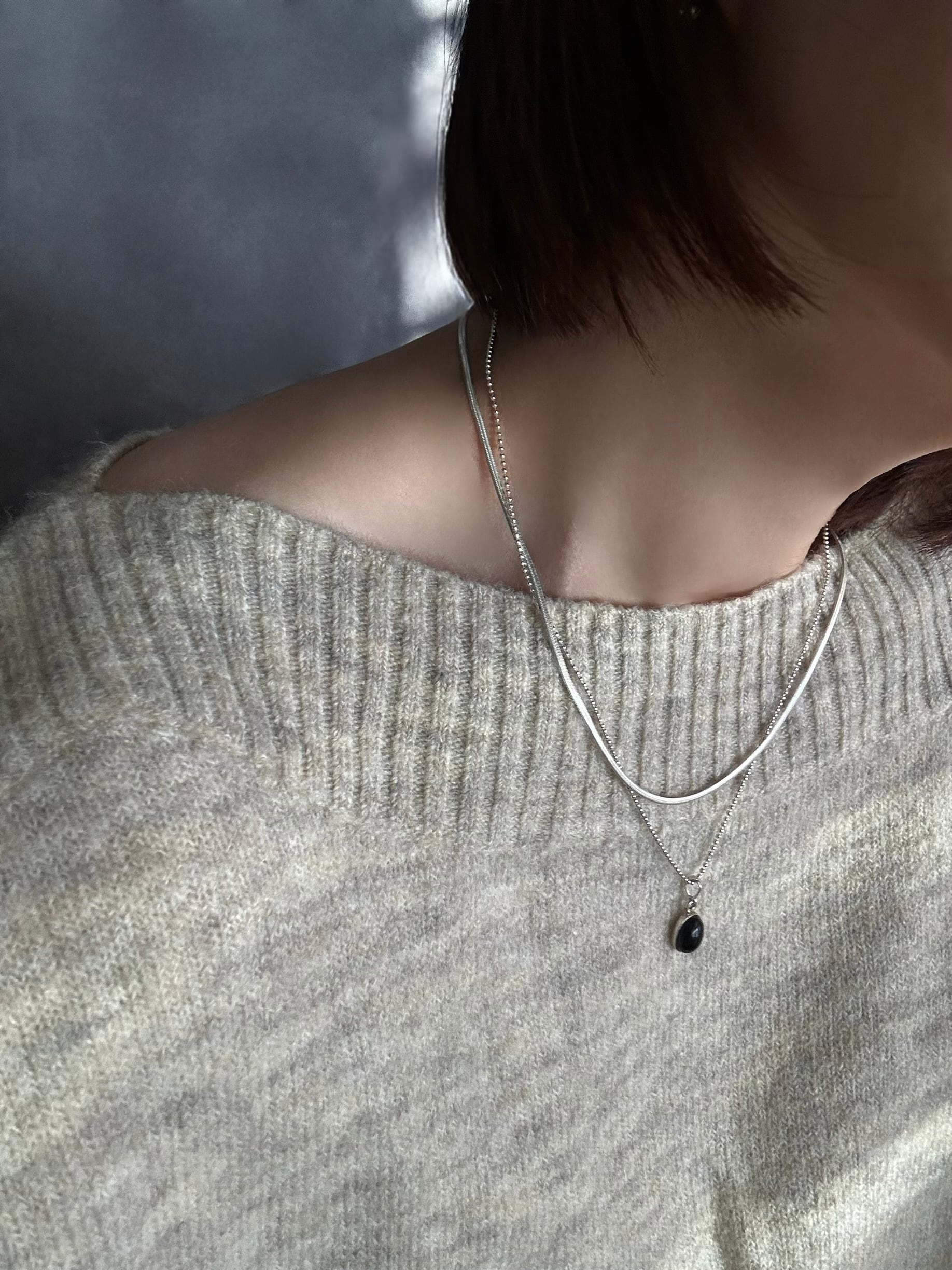onyx Necklace ◇ NS25015 | Yju