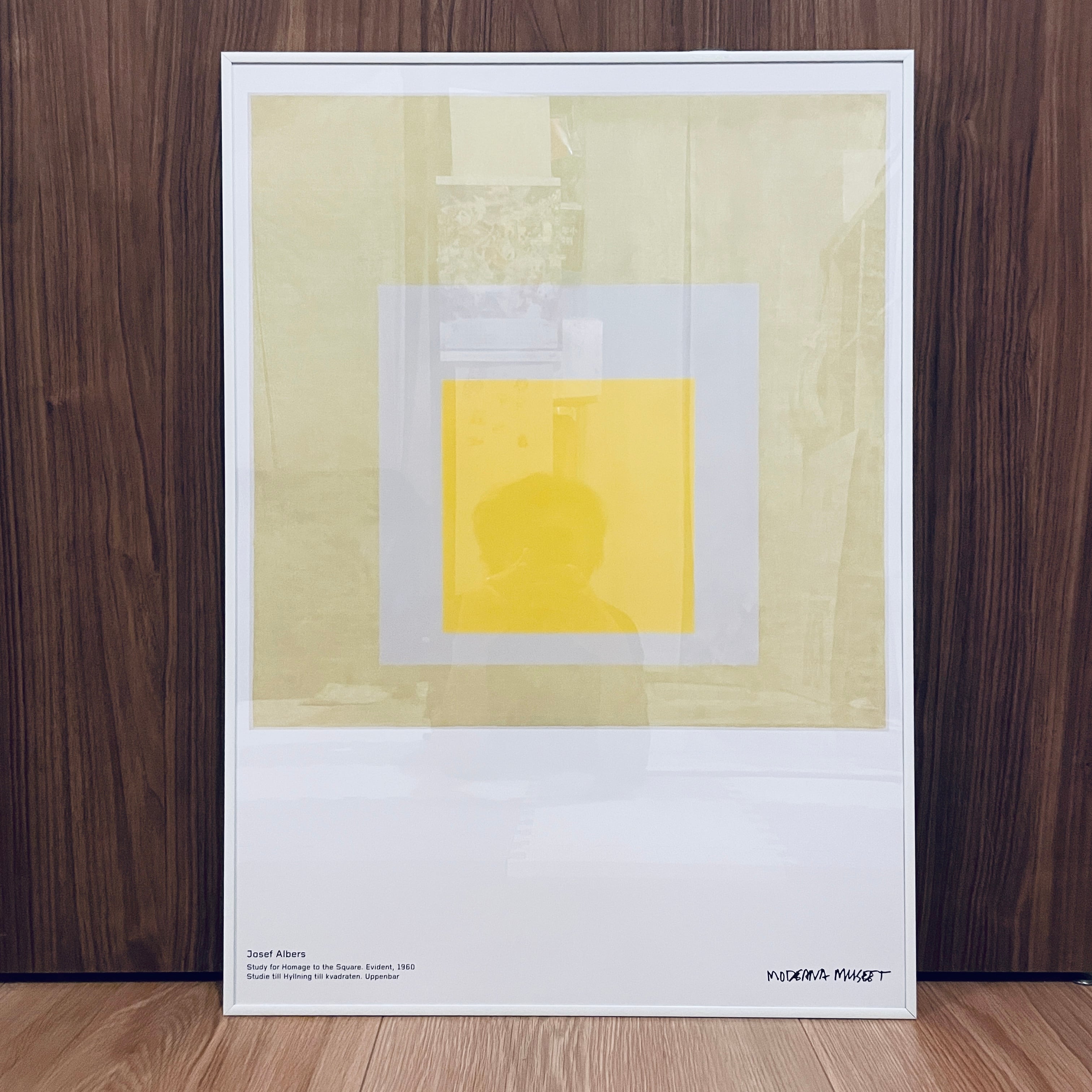 ヨゼフ・アルバース Josef Albers 展覧会 ポスター スウェーデン