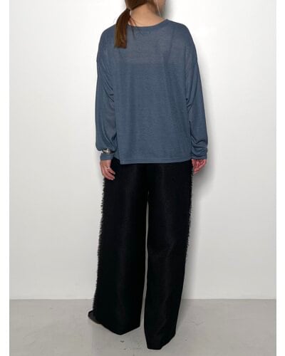 【CHIGNON】シアーフライスプルオーバー 8554-054BZ