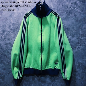 【doppio】special vintage 70's"adidas Originals"DESCENTE" track jacket