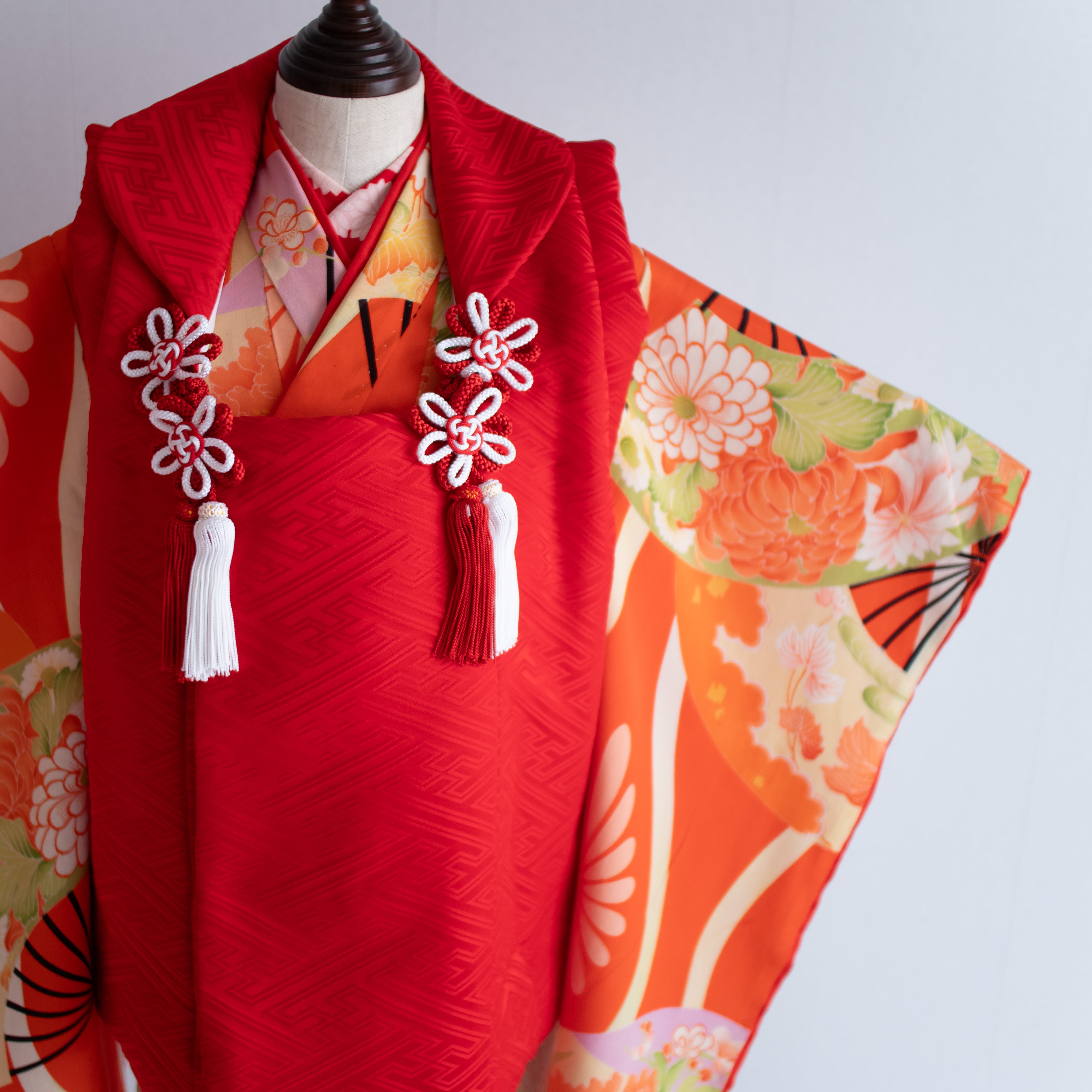 女の子被布style『hitotose』/SA3034 (対応身長目安 85㎝~95cm)