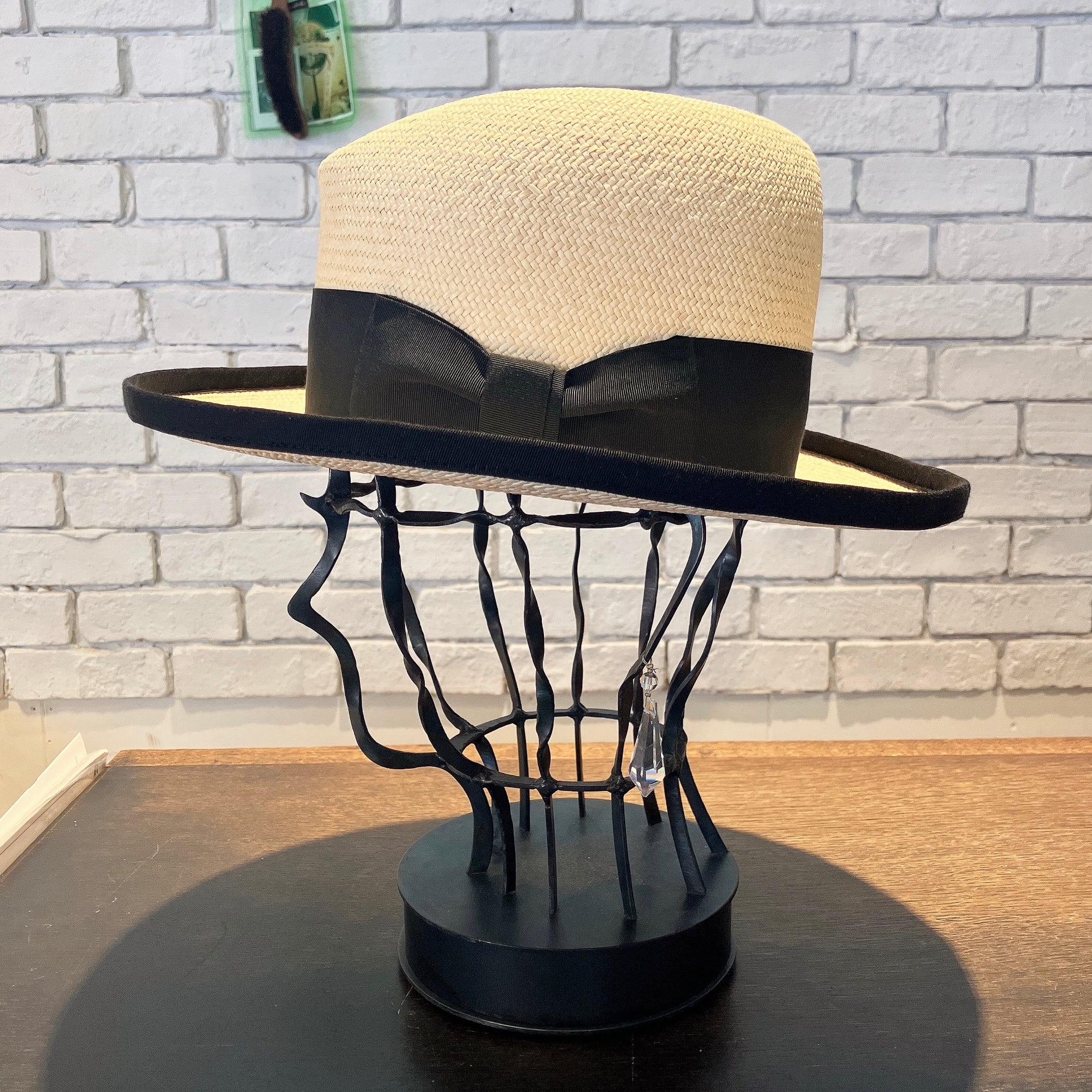 Dari】Panama classical homburg ハット ARI884 | 広島の帽子専門店