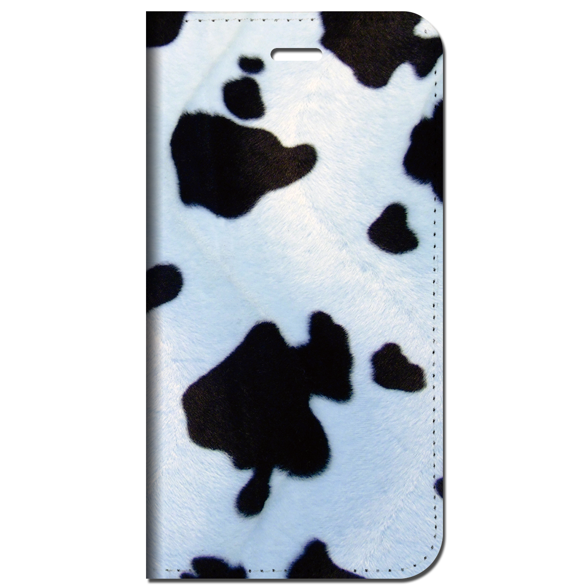 iPhone対応 スマホ 手帳型ケース ウシハート 動物 キュート イラスト 【iPhone17 / iPhone16 / iPhone16e / iPhoneSE 他 iPhone各機種対応】 st19