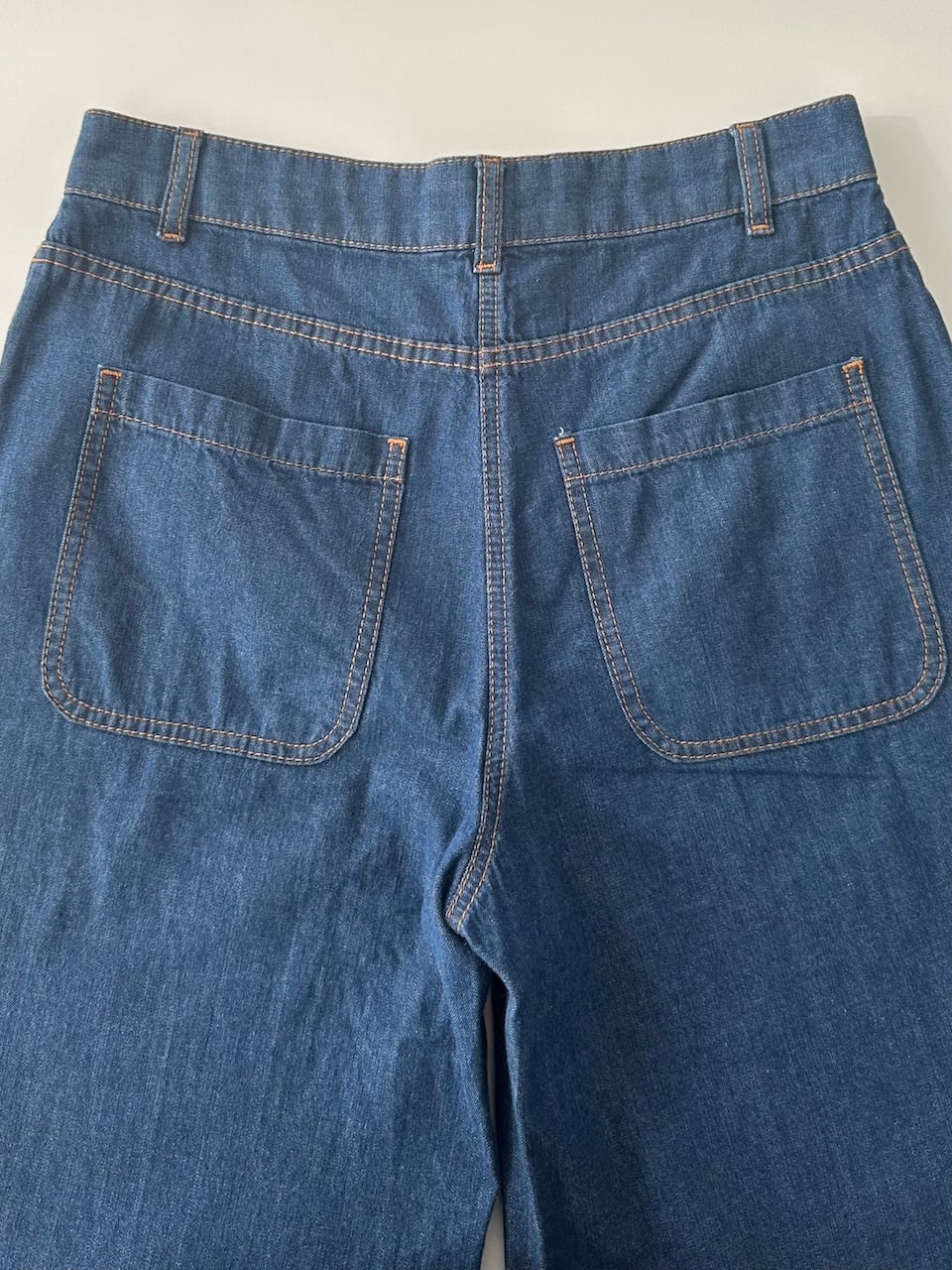 DRIES VAN NOTEN WIDE STRAIGHT DENIM PANTS | dear closet