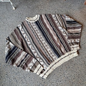 アメリカ製 3Dアクリルセーター used [310092]