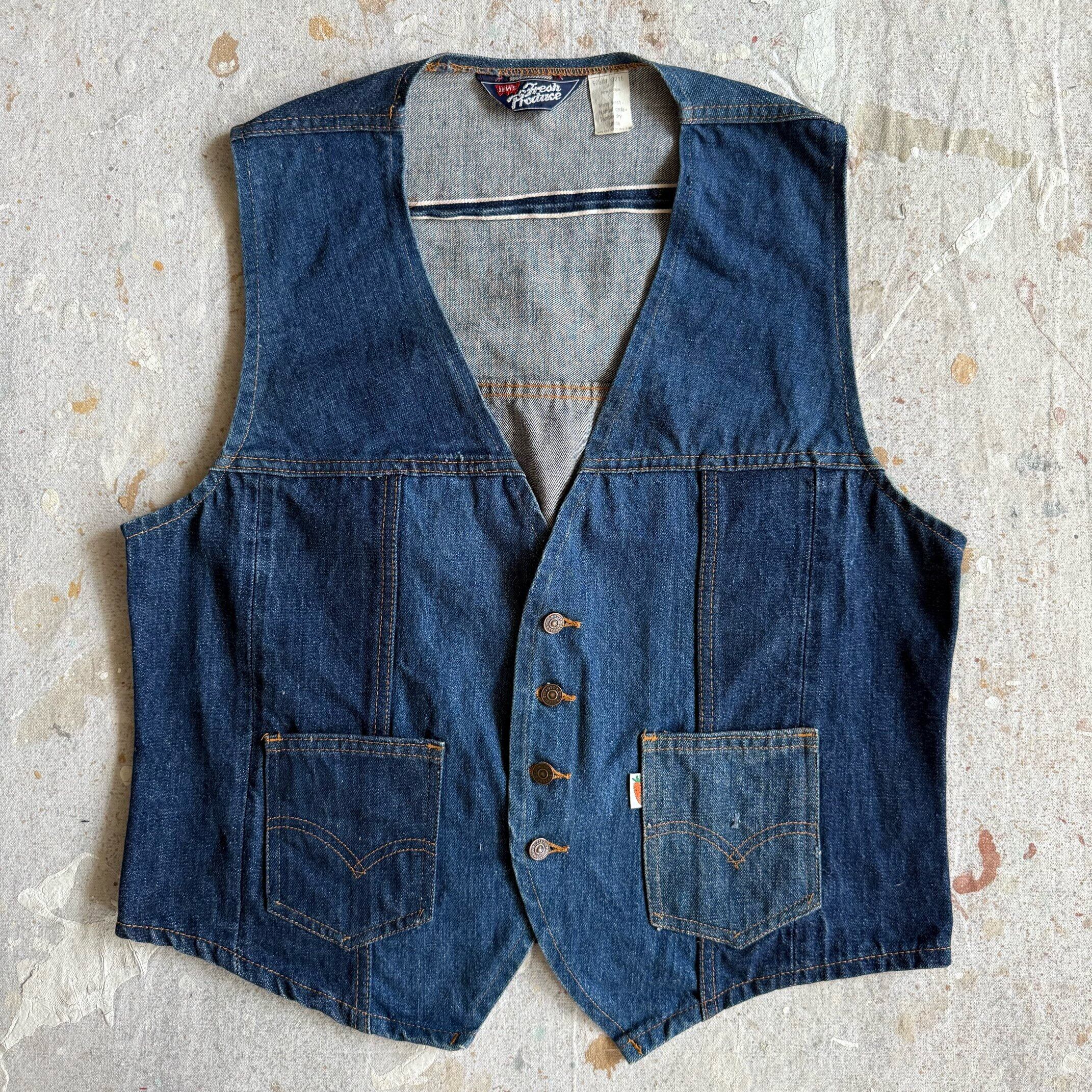 1970s Levi's Fresh Produce にんじんタブ L Z150