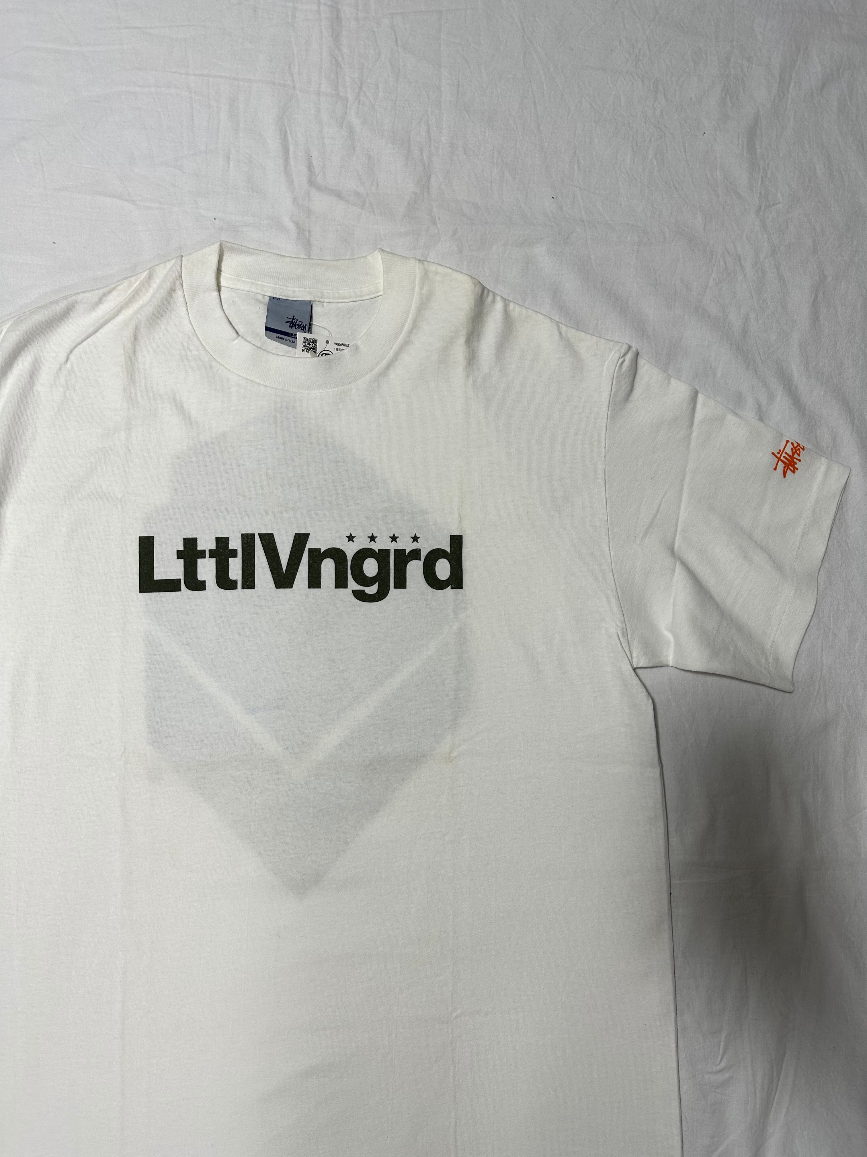 【MADE IN USA】00s STUSSY Wtaps Lttlvngrd TEE | Lookin'4