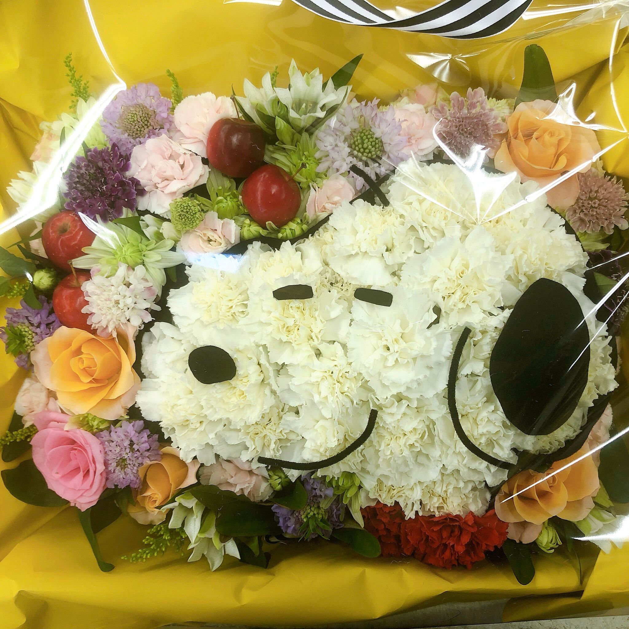 生花で造ったキャラクターアレンジ花 オールスター編 Flower Market Monfavori 生花で造ったキャラクターアレンジ花 オールスター編 Flower Market Monfavori