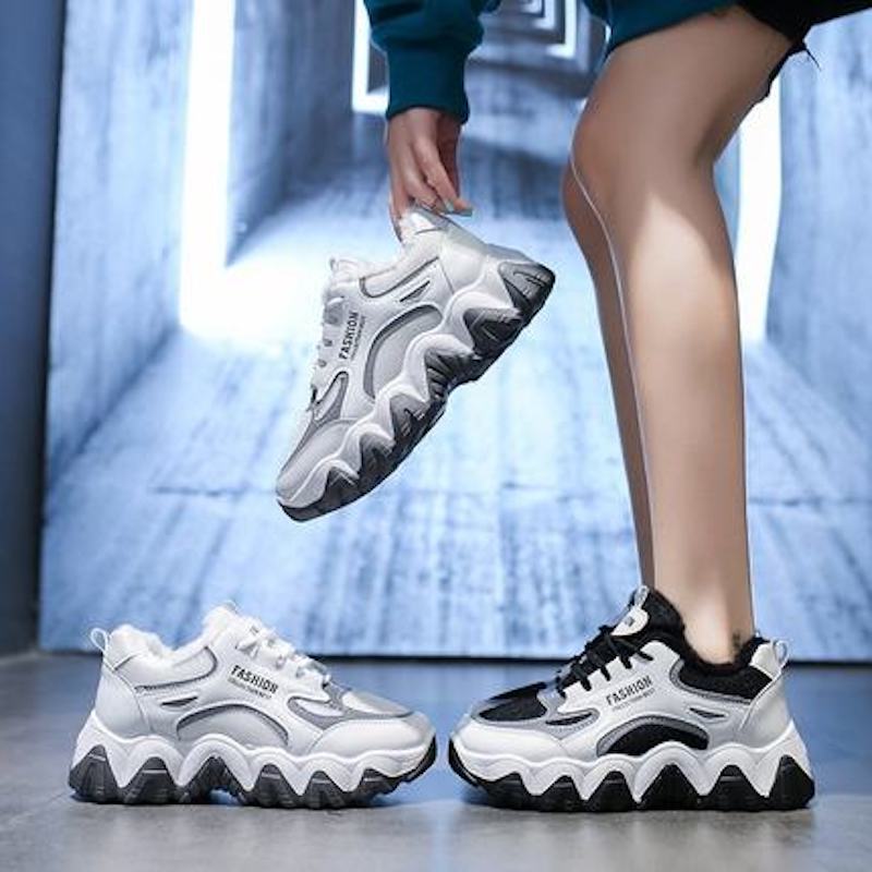 送料無料 スポーティー ハイテクスニーカー 靴 オシャレ カジュアル スポーツミックス Lamitte Deco トレンド 韓国ファッション ショップ Base店