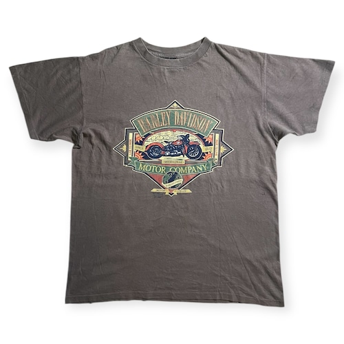 90s~ "Harley Davidson" Milwaukee Made in USA T-Shirts / "ハーレーダビッドソン" 半袖Tシャツ 袖・裾シングル ミルウォーキー USA製 Tシャツ