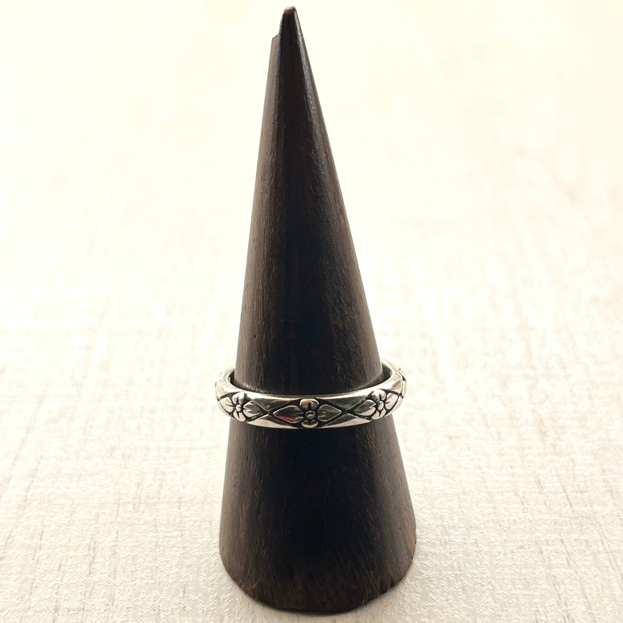 SILVER925 BIG ONYX DESIGN RING/シルバー/リング | maryland_accessories