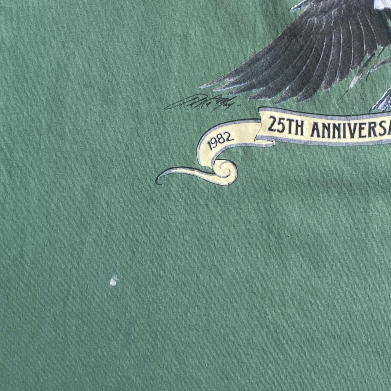 USA製 M.R.DUCKS 鳥 アニマル プリント Tシャツ メンズL 古着 両面 