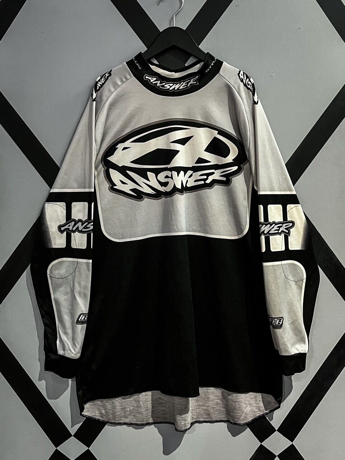 kry clothing 「MOTOKANO」　ビンテージ黒×ホワイト MOTOKANO」 | KRY clothing