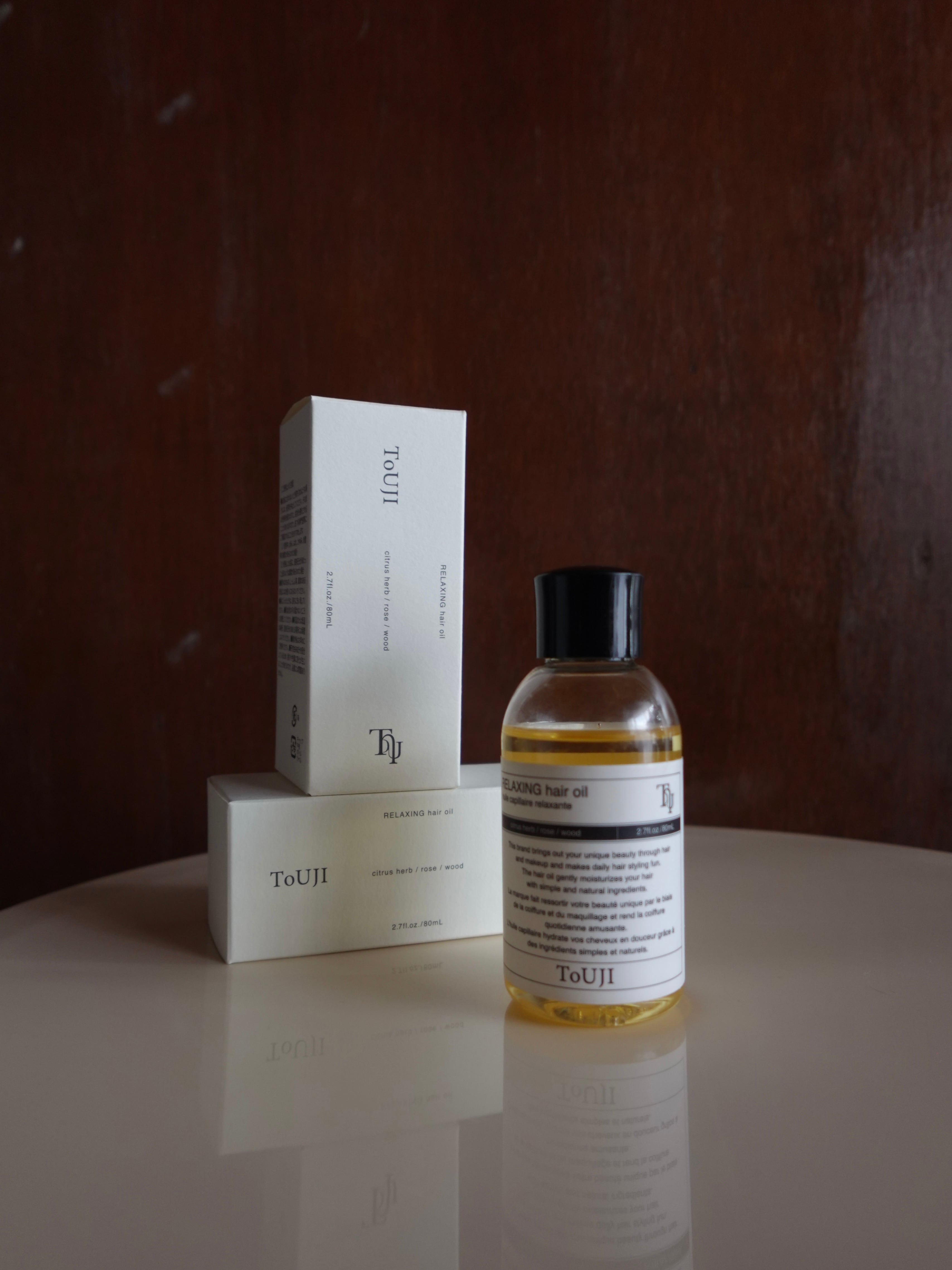 RELAXING hair oil ×2 set | ToUJI