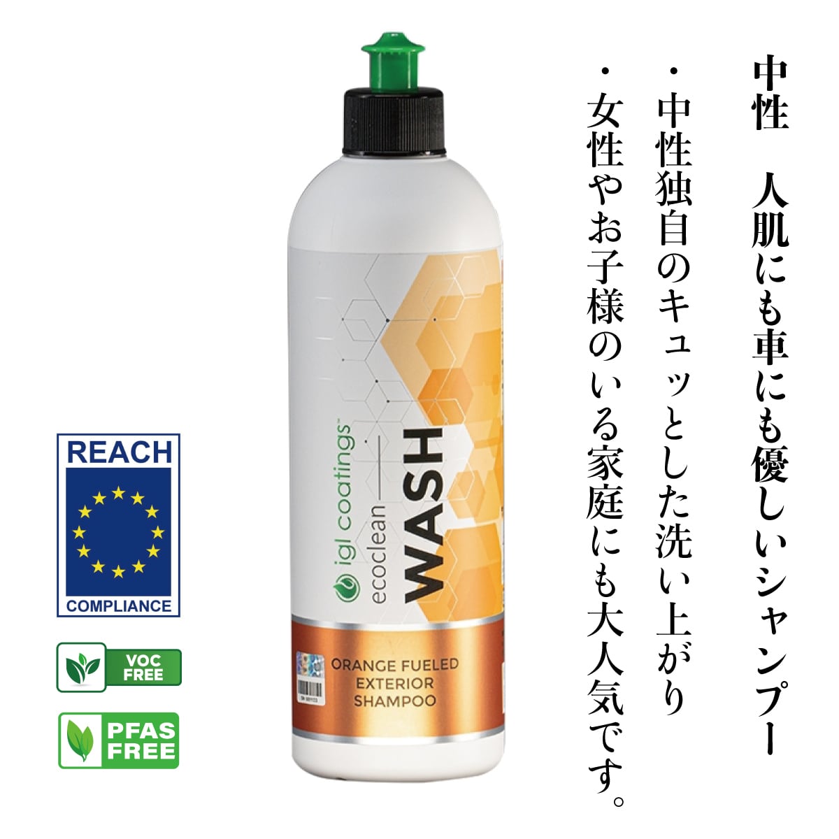 ecoclean WASH(ウォッシュ)500ml