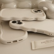 ［ phone case ］white wave