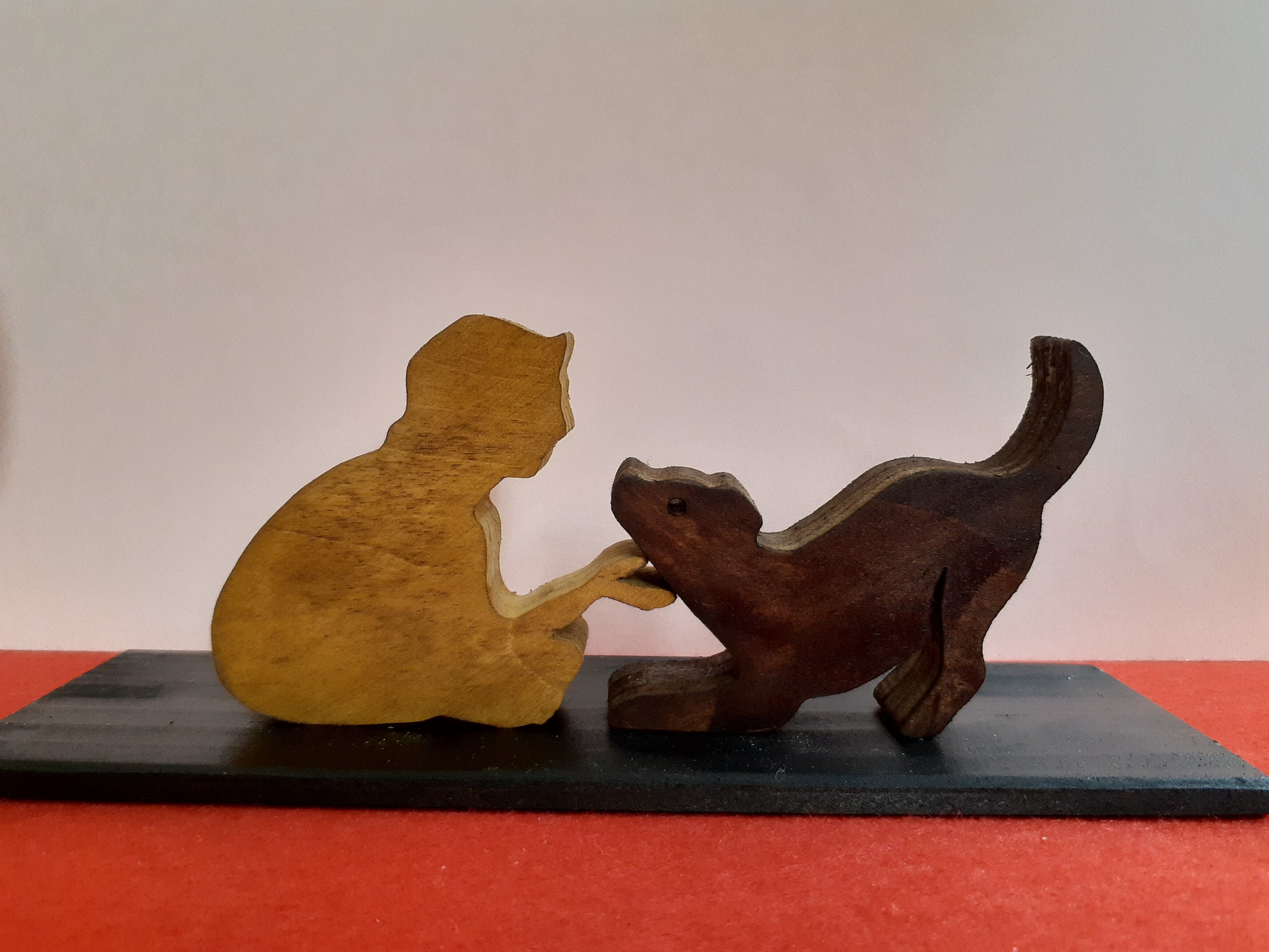 木工アート Man & Dog | 工房 和み