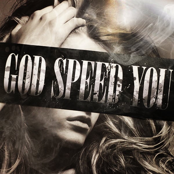 りょう God speed you !  ステッカー GOD SPEED YOU STICKER - ゴッドスピードユー ステッカー / 旧車