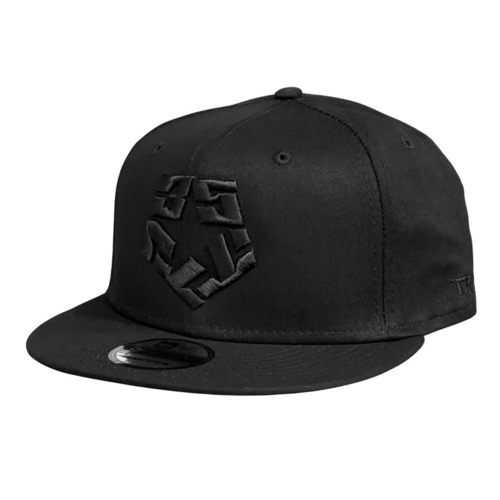 BLACK ON BLACK 35 T-STAR - New Era® Flat Bill Snapback Cap