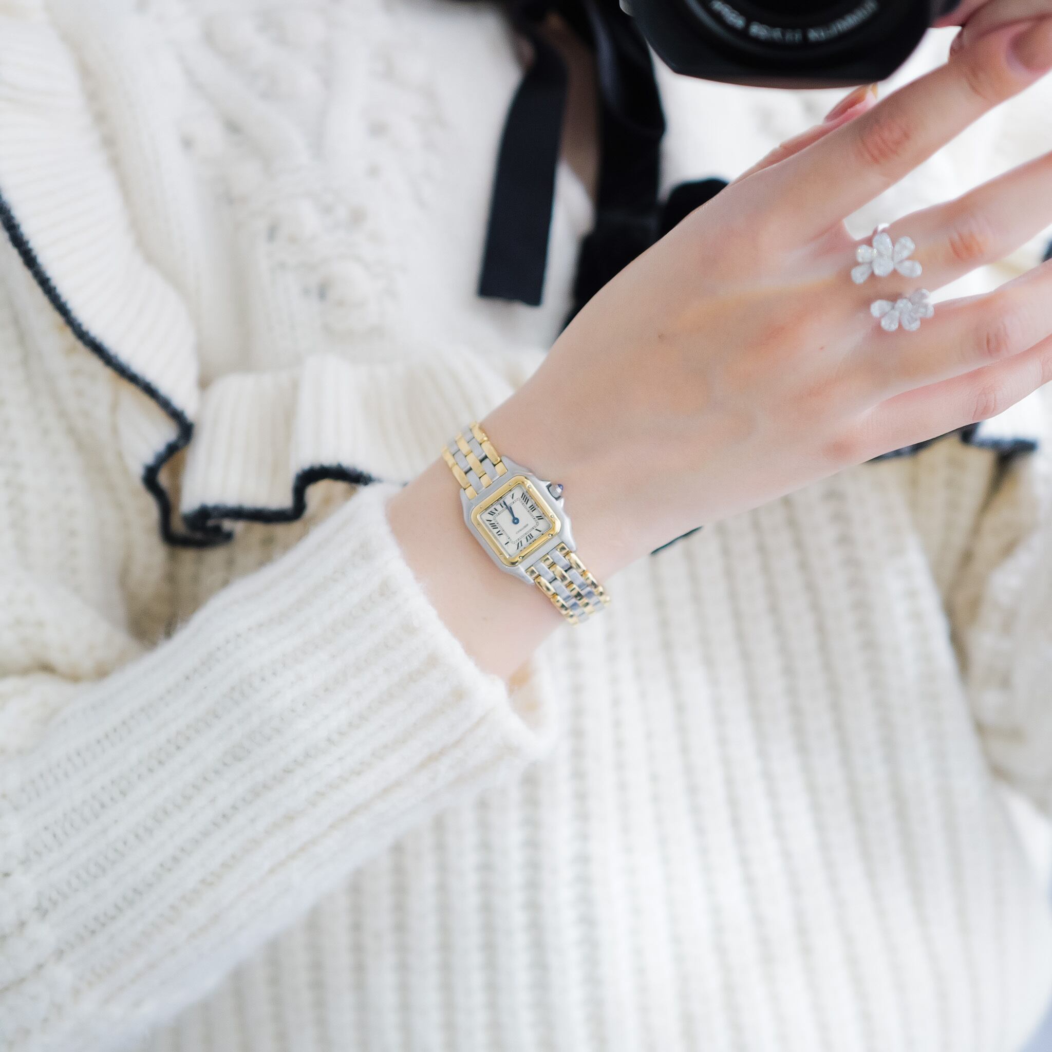 カルティエ パンテールSM 3ロウ | Ante Official select