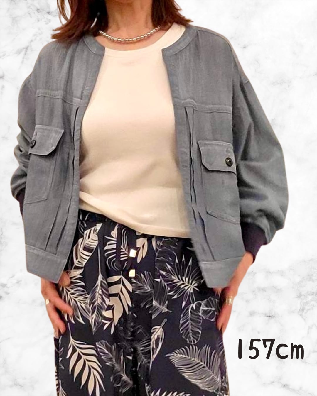 シアーGトッパー 15136152 C.C.CROSS 6月下旬~7月上旬入荷予定 3月展示会