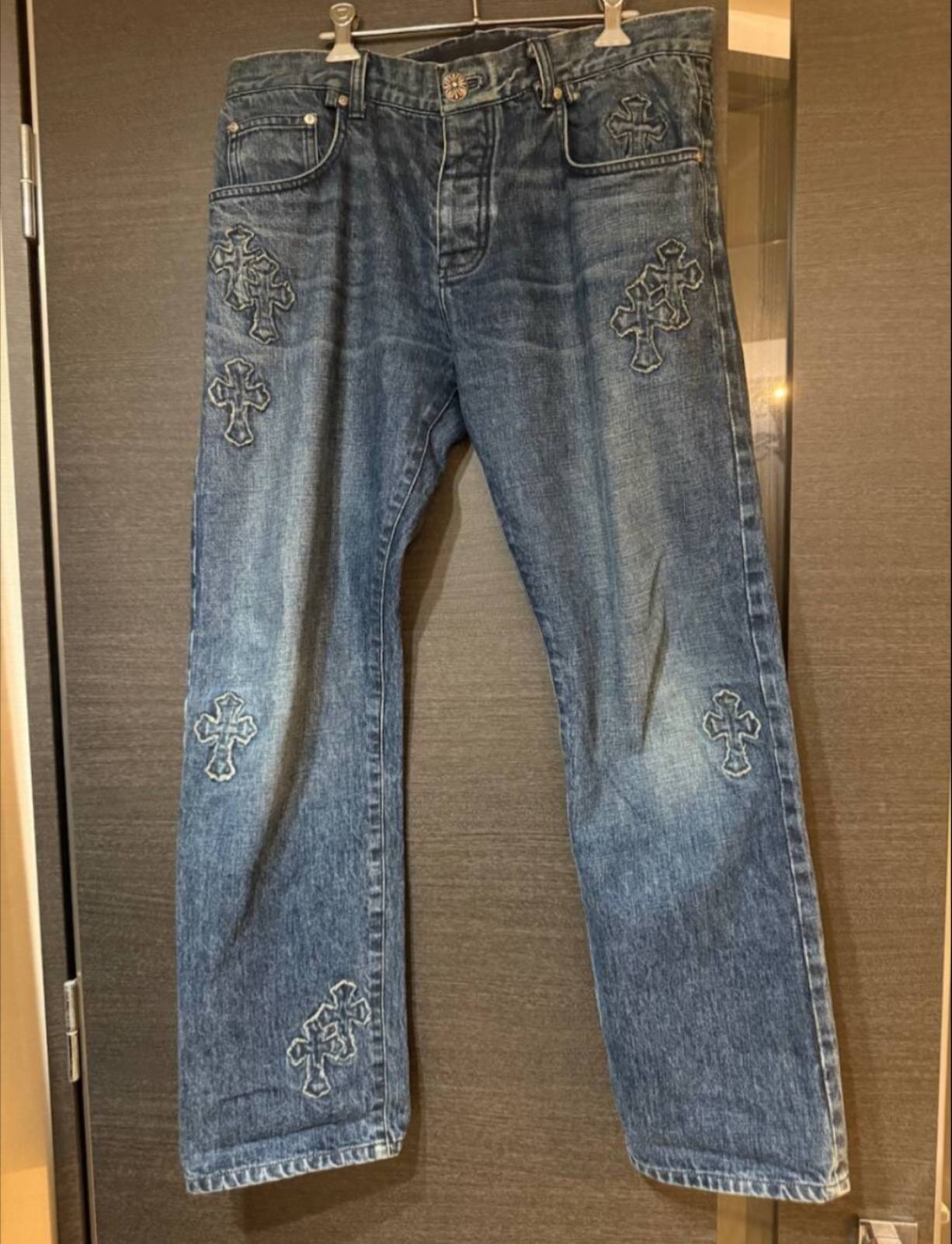 CHROME HEARTS クロムハーツ デニム クロスパッチ ジーパン ジーンズ