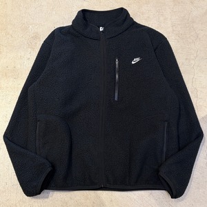 "NEW" NIKE FLEECE JACKET BLACK