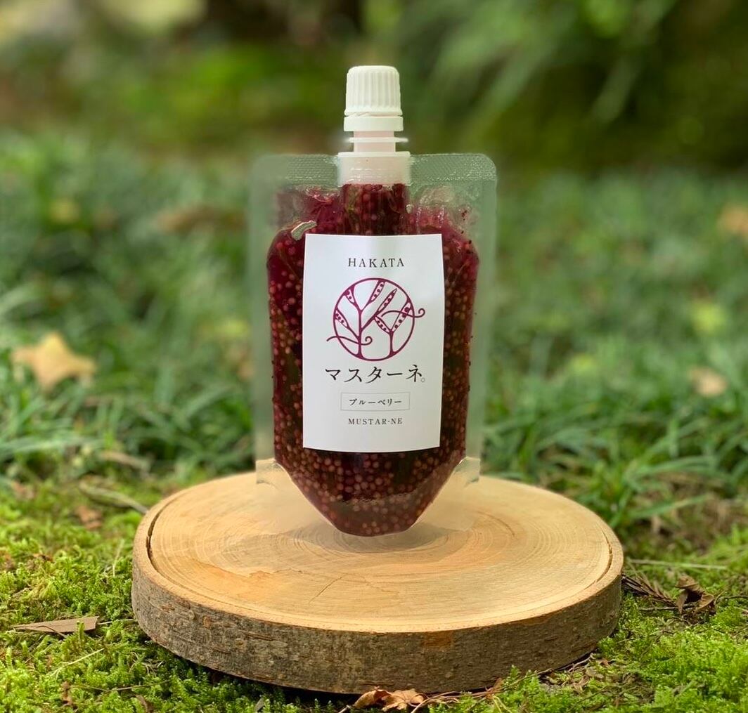 粒マスタード マスターネ ブルーベリー100g 全国一律 185円配送 南の風のマスターネ