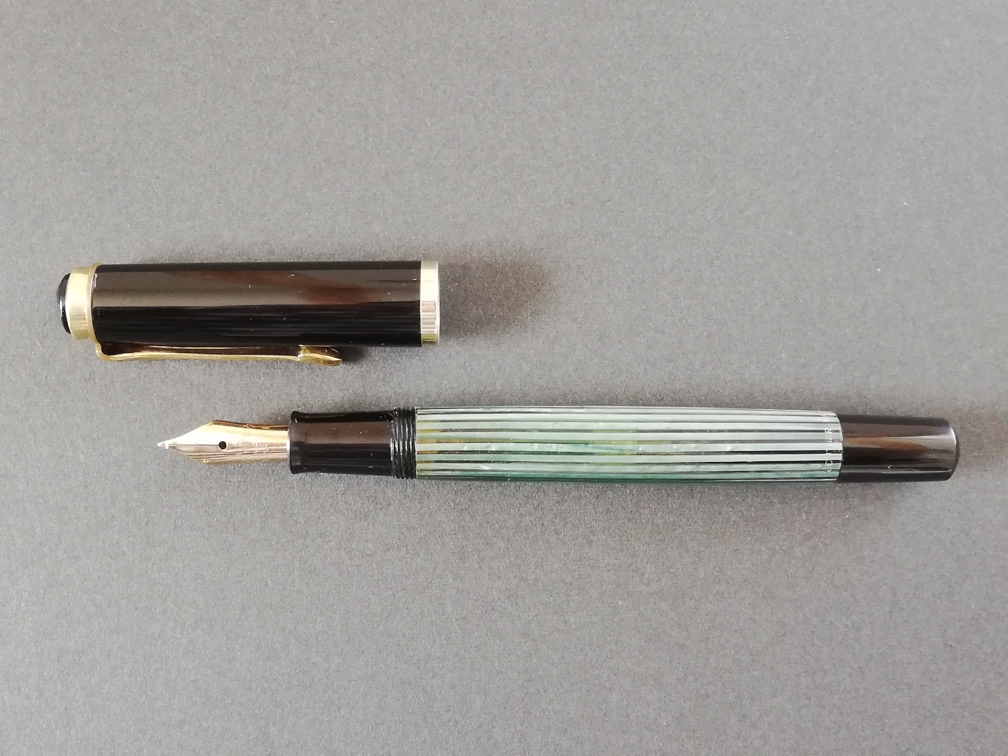 50s ペリカン400 グリーン Pelikan 400 Green （中字） 14K 02001